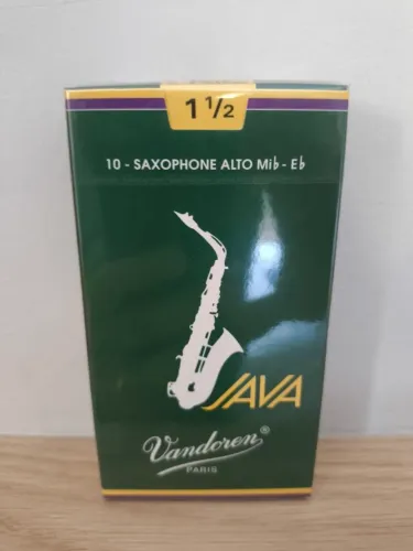 Palheta Sax Alto Vandoren Java 1 ½
