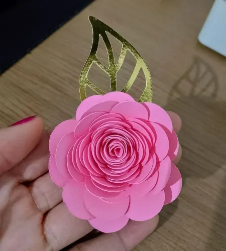 Topo de bolo flores c/6