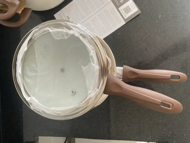Jogo de Panelas Brinox Ceramic Life Optima (4/5 Peças) - Novo / Sem Uso