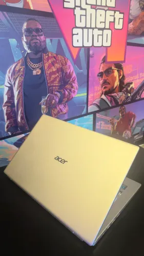 Notebook gamer Acer com Rtx 3050ti