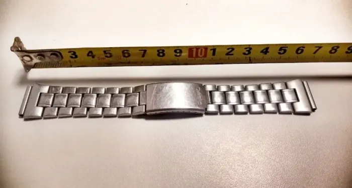 Pulseira Casio aço inoxidável 