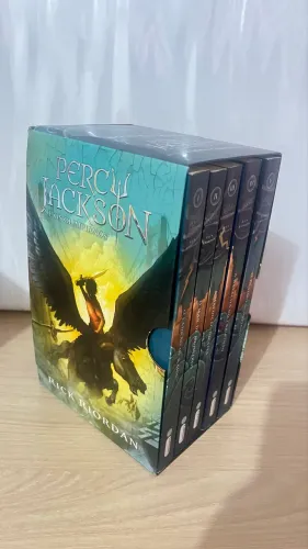 Box 5 livros Percy Jackson