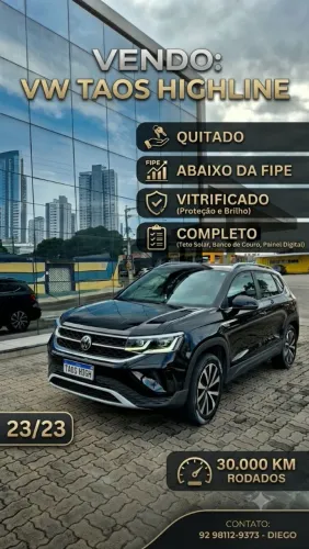 Volkswagen Taos Highline 1.4 250 TSI Flex AUT 2023