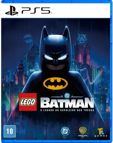 Lego BATMAN PS5 - MIDIA FÍSICA