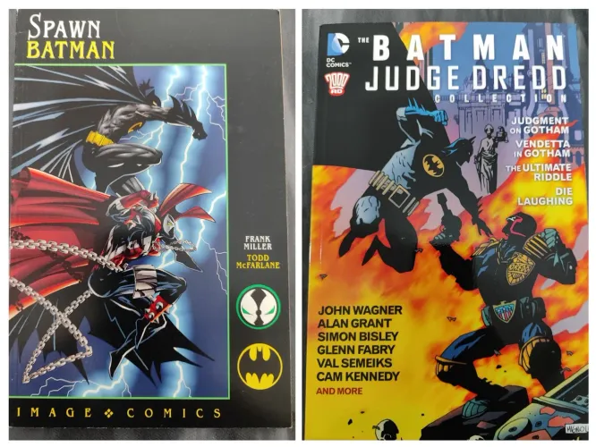 Batman/Dredd Collection + Batman /Spawn - Em INGLÊS