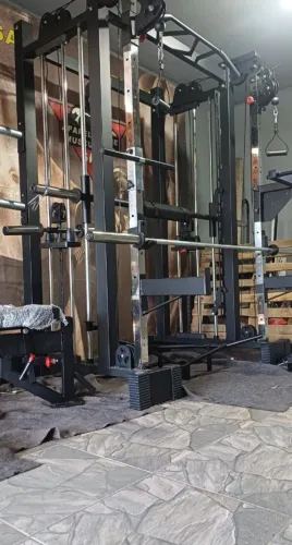 Estação de Musculação Crossover Hack Completo Simplesmente Todos os Exercícios Possiveis
