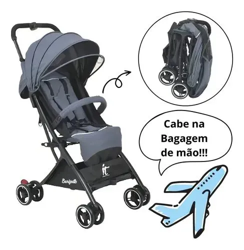 CARRINHO DE BEBÊ BURIGOTTO/ GUARDA CHUVA/SEMINOVO