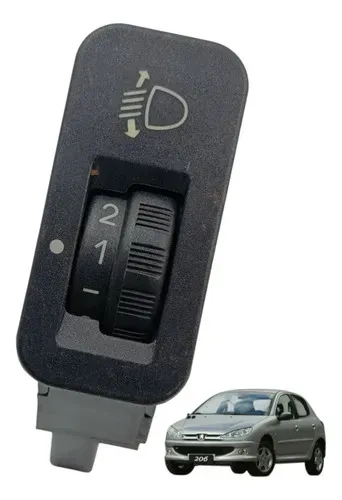 Botao Farol Milha Peugeot 206 2008