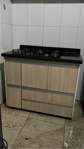 Fogão e bancada 100%MDF