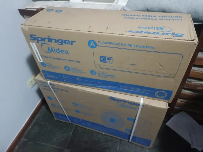 Ar condicionado novo( caixa) Midea 9.000 BTUs