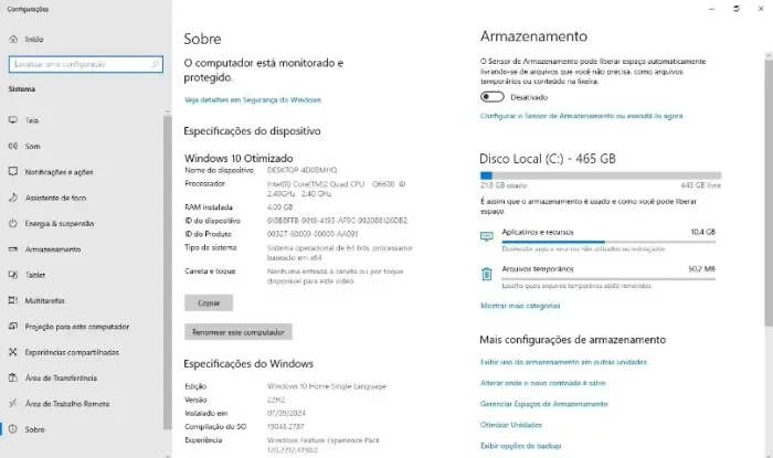 CPU 500 GB