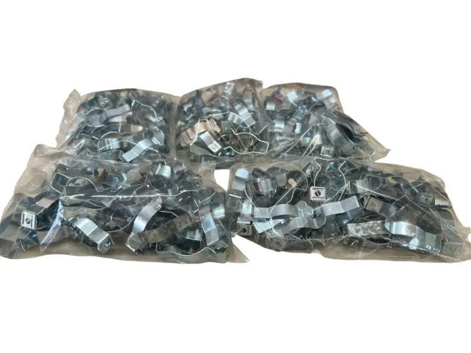 Kit C/50 abraçadeiras 25mm para lâmpada T8 Led