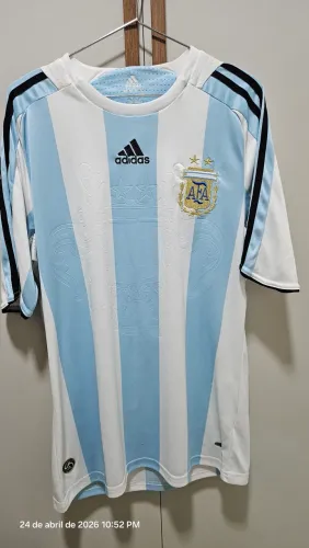 Camisa Argentina 2008 Adidas 