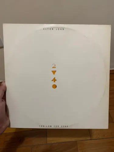Disco Vinil Elton John - Too Low For Zero