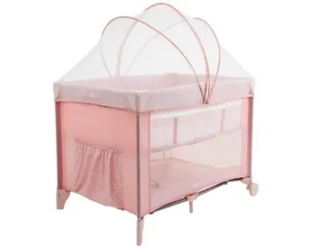 Chiqueirinho/ berço portátil Cosco Rosa