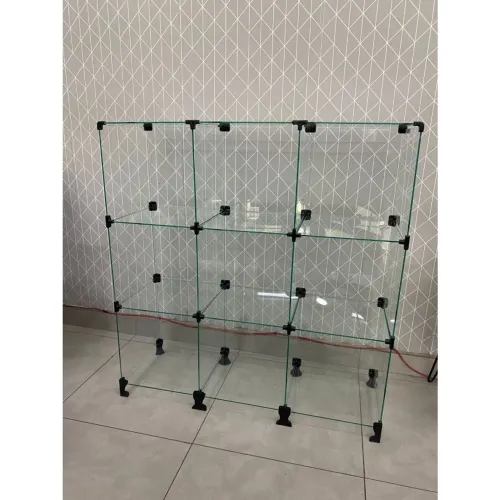 Balcão de vidro