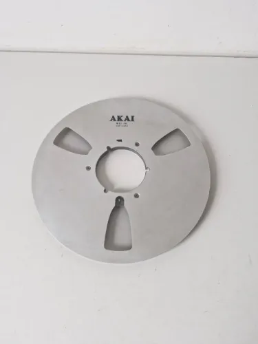 Carretel Metálico (Alumínio) AKAI de 10 Polegadas para Gravador de Rolo / Reel to Reel It