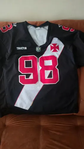Camisa oficial fo Vasco da Gama, futebol americano tamanho XX.