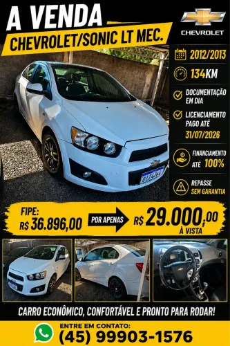 Chevrolet Sonic Sed. LT 1.6 16V Flexpower 4P Mec. 2013