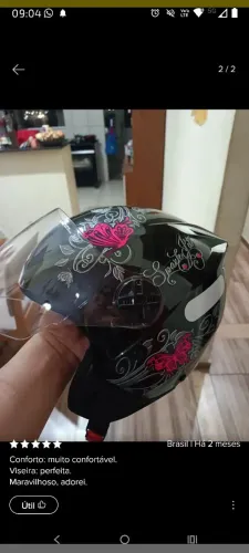 Capacete sem uso