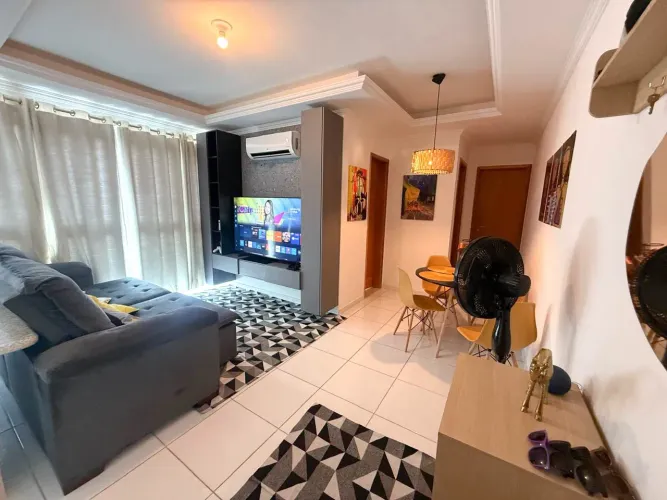 Apartamento mobiliado à venda, 2 quartos, 1 suíte, 1 vaga, Intermares - Cabedelo/PB