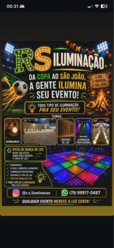 Iluminação para eventos 