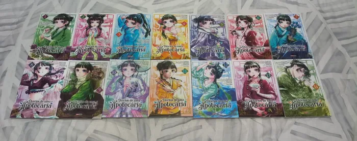 Diários de uma Apotecária (14 volumes) - Mangá Panini