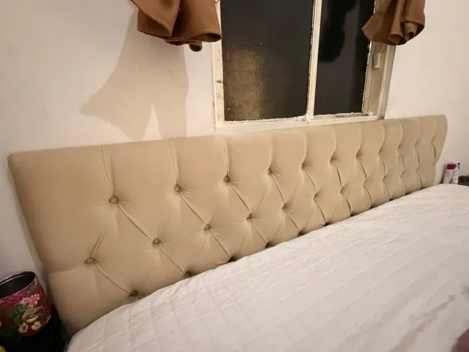 VENDO CABECEIRA KING ESTOFADA SUEDE