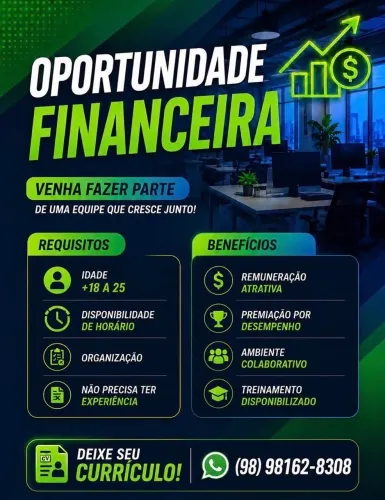 Vagas pra quem quer crescer