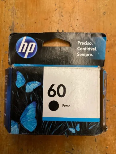 Cartucho HP 60 preto