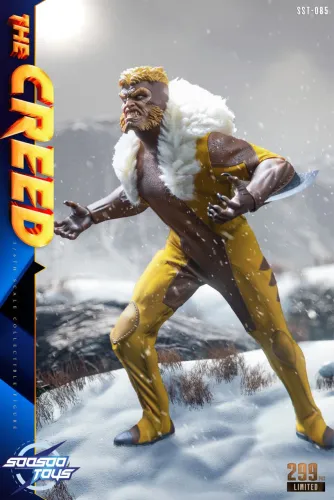 Dente de Sabre - Soosootoys 1/6 xmen - marvel = hot toys
