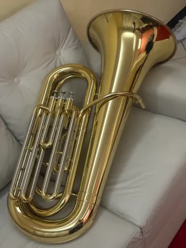 Tuba 3/4 Harmônics - Sib - HBBL332 - Laqueado.