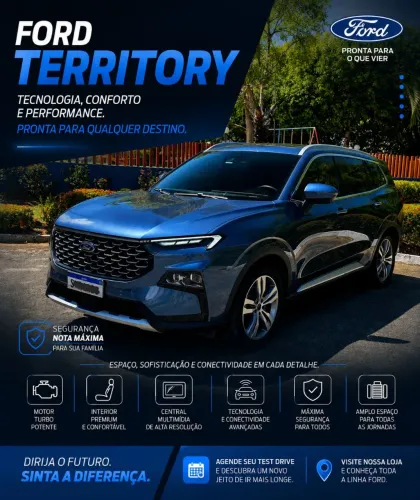 Ford Territory Titanium 1.5 Gtdi Ecobo. AUT 2025