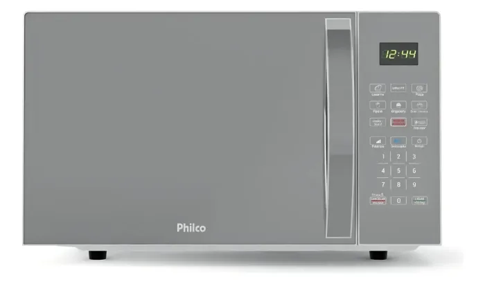 Microondas Philco 1400w inox espelhado 
