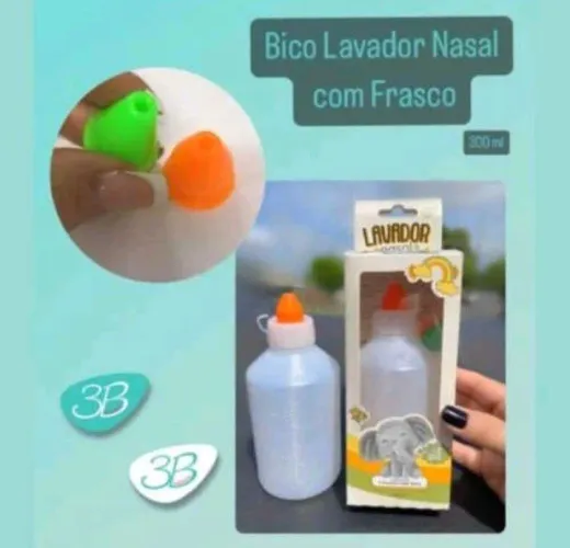 Limpador Nasal Novo