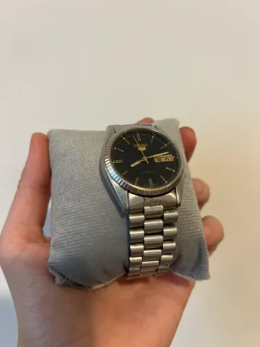 relógio seiko 5 automático vintage - mostrador xadrez