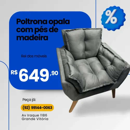 Poltrona de descanso a pronta entrega 
