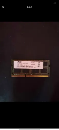 Memoria RAM notebook