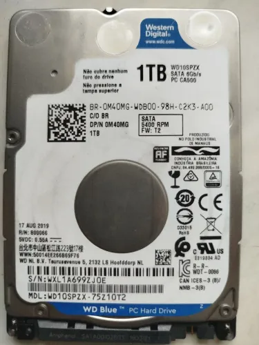 Hd notebook 1 TB