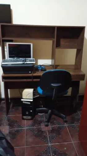 Kit mesa, computador e impressora