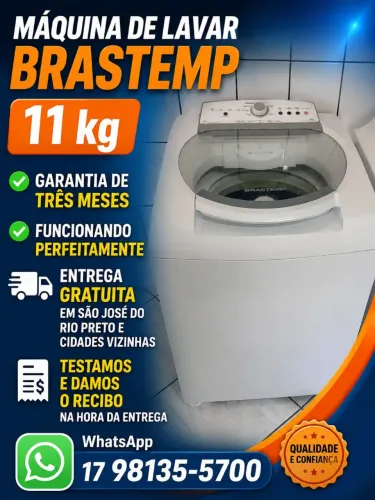 Máquina 11kg-com garantia e entrega 
