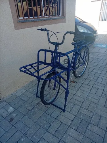 Bicicleta cargueira toda boa
