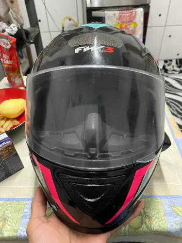 Capacete fw3 STAR c/par de intercomunicador