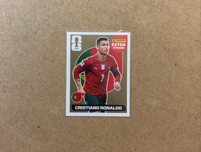 Figurinha Legend Cristiano Ronaldo Ouro