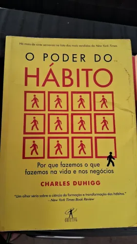 Livro o Poder do Hábito" de Charles Duhigg,