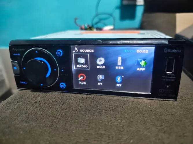 Pioneer DVH-8680AVBT Dvd Player Usado Bom estado