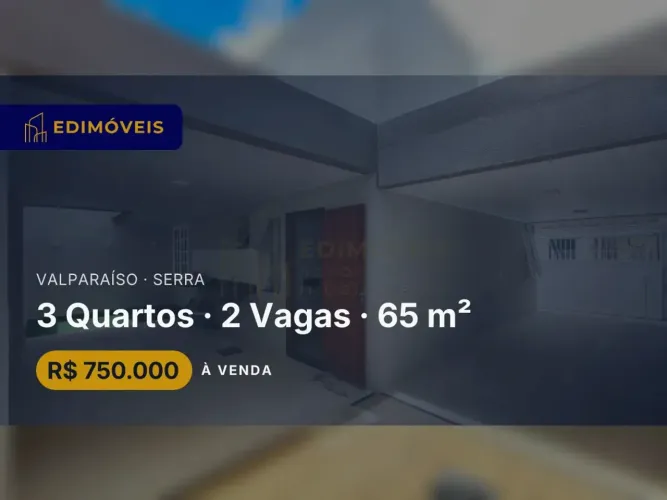 Oportunidade única: casa reformada em Valparaíso, Serra/ES com 3 quartos!