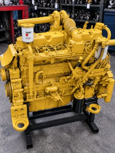 Motor Caterpillar 6 cilindros.<br>