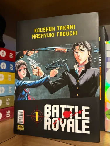 Mangá Battle Royale - Pipoca e Nanquim