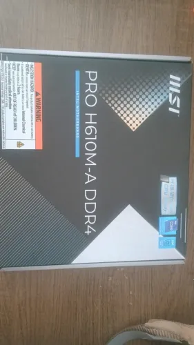 Placa Mae Msi Pro H610m-a Ddr4